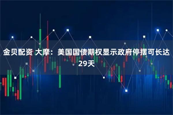 金贝配资 大摩：美国国债期权显示政府停摆可长达29天