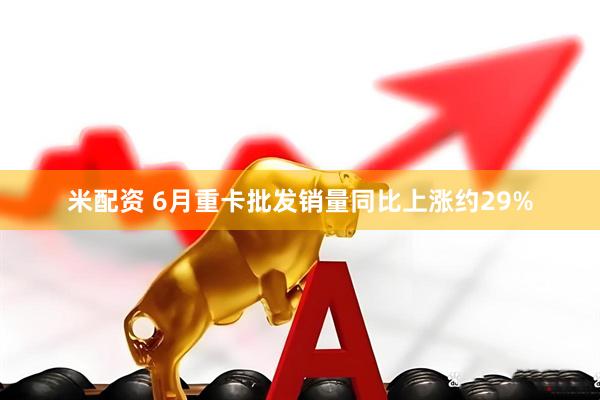 米配资 6月重卡批发销量同比上涨约29%