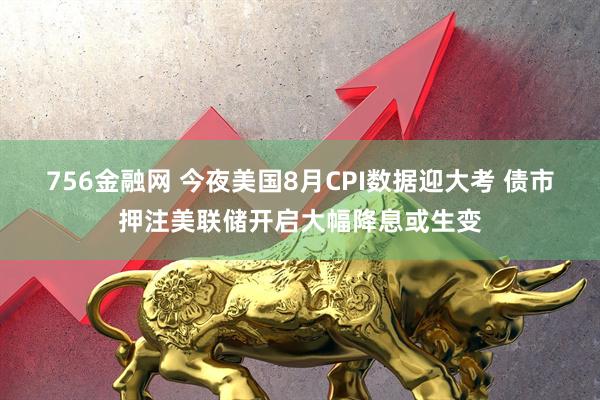 756金融网 今夜美国8月CPI数据迎大考 债市押注美联储开启大幅降息或生变